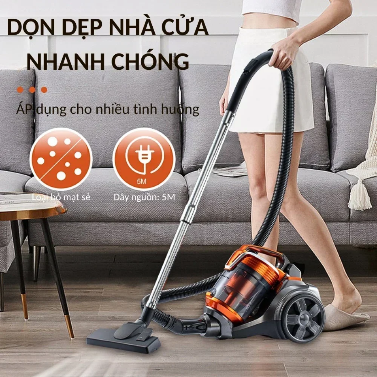 Ηλεκτρική Σκούπα 4200W 3,5L Sokany SK-130004 - Image 2
