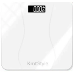 Γυάλινη Ψηφιακή Ζυγαριά Μπάνιου έως 180kg Λευκή 2406871