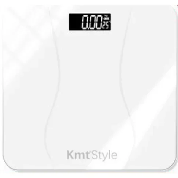 Γυάλινη Ψηφιακή Ζυγαριά Μπάνιου έως 180kg Λευκή 2406871
