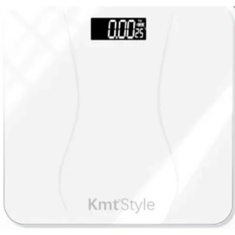 Γυάλινη Ψηφιακή Ζυγαριά Μπάνιου έως 180kg Λευκή 2406871