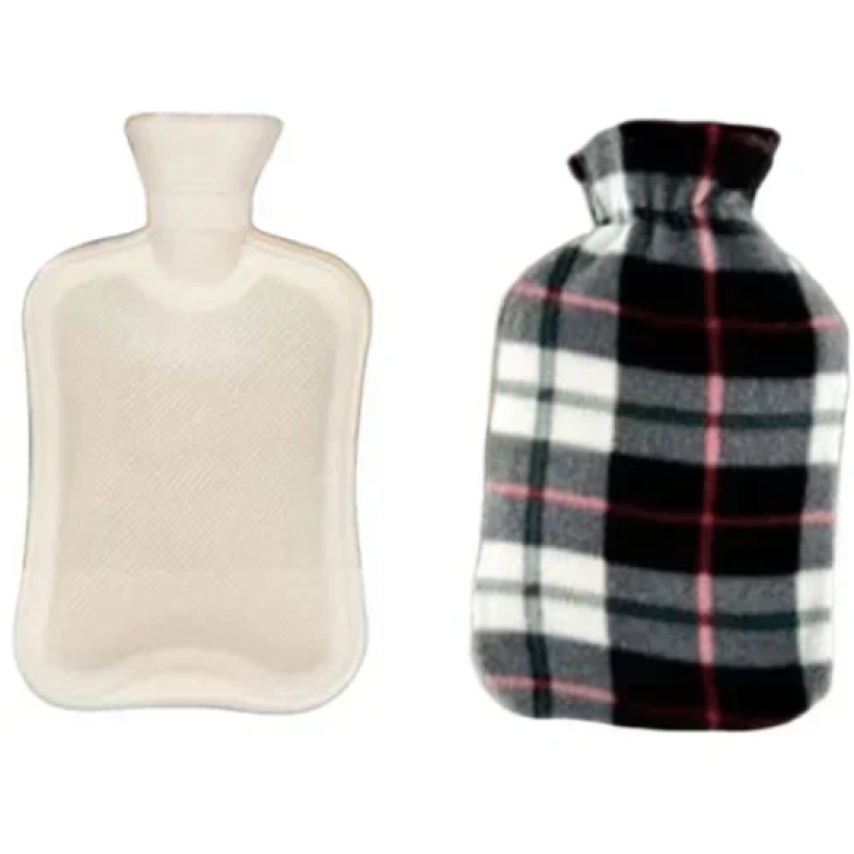 Θερμοφόρα Ζεστού Νερού 2L με Καρό Κάλυμμα Hoomei HM-8948B