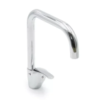 Αναμεικτική Μπαταρία Νιπτήρα Ασημί XJ-D07