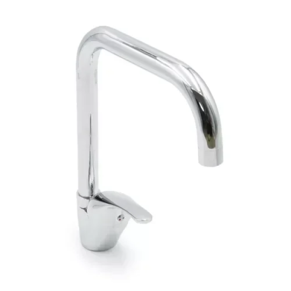 Αναμεικτική Μπαταρία Νιπτήρα Ασημί XJ-D07