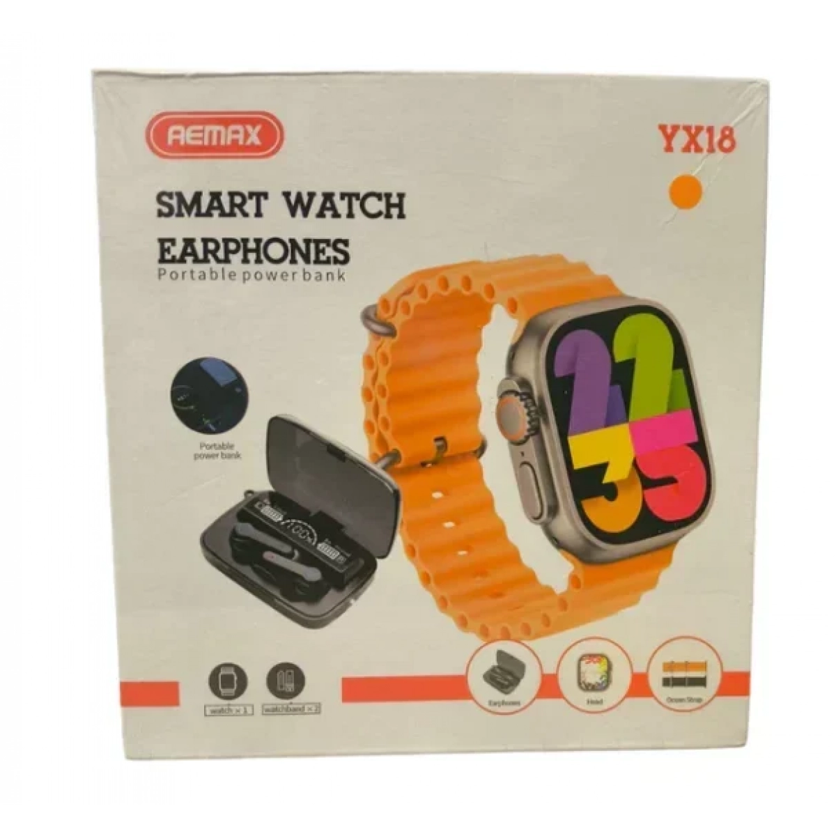Remax YX18 Smart Watch με ασύρματα ακουστικά - Image 2
