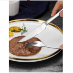 32995 Tpster Μαχαίρια Steak από Ανοξείδωτο Ατσάλι 22.5cm Σετ 2 τμχ