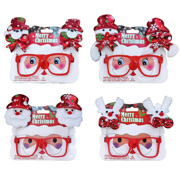 Γυαλιά με φιγούρες xmas ελατήριο Xmasfest 1133785