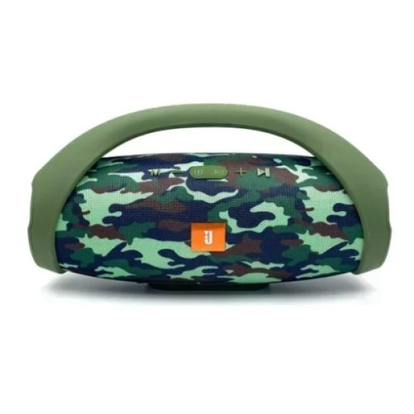 C2B Ασύρματο Φορητό Ηχείο (Bluetooth, USB, Micro SD, 3.5, MIC, FM) με λαβή μεταφοράς - Army Green