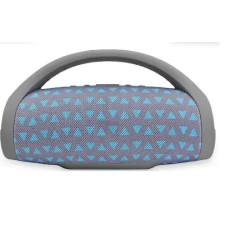 C2B Ασύρματο Φορητό Ηχείο (Bluetooth, USB, Micro SD, 3.5, MIC, FM) με λαβή μεταφοράς - Γαλάζιο/Γκρι