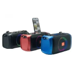 R-119 Ασύρματο Φορητό Ηχείο Bluetooth RGB με Ιμάντα ώμου & Μικρόφωνο