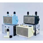 M1000 Ασύρματο Φορητό Ηχείο Bluetooth Party Box με 2 Μικρόφωνα