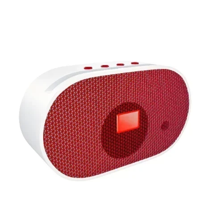A012 Μίνι Ασύρματο Φορητό Ηχείο Bluetooth με LED Φωτισμό - Κόκκινο