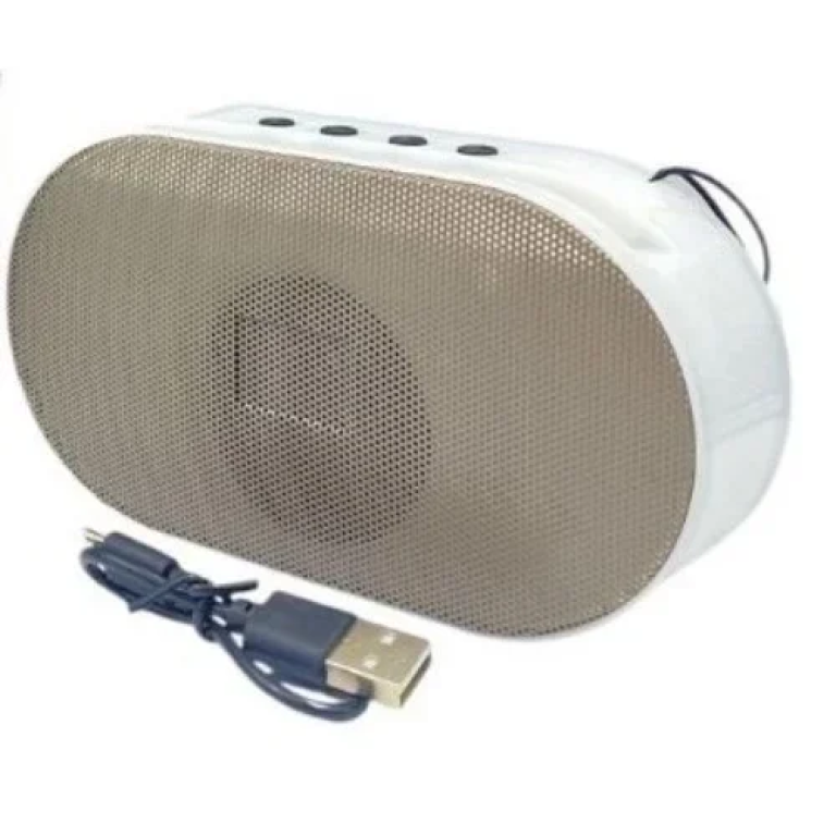 A012 Μίνι Ασύρματο Φορητό Ηχείο Bluetooth με LED Φωτισμό - Χρυσό