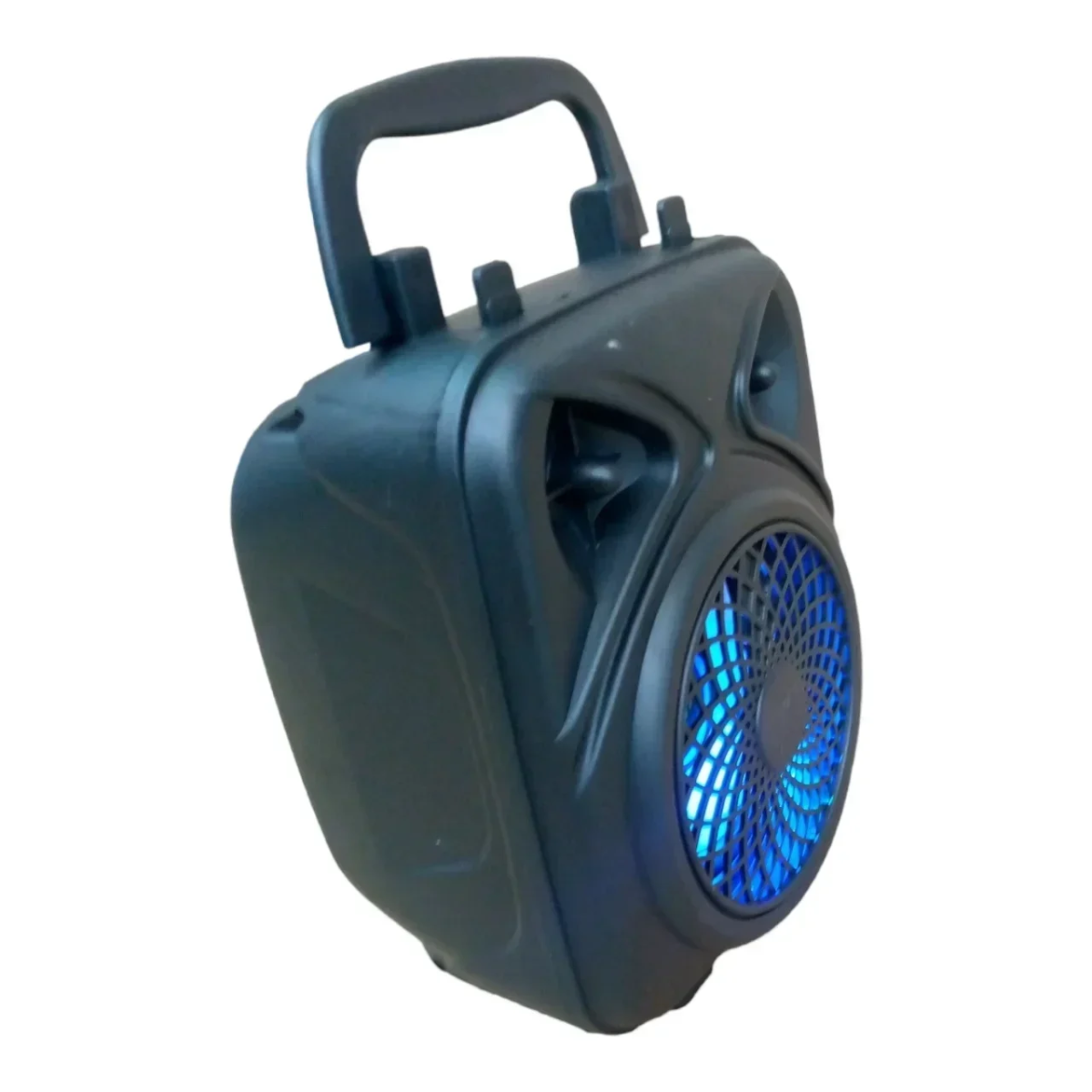LS-3300 Μίνι Ασύρματο Φορητό Ηχείο Bluetooth 3″ με LED Φωτισμό - Μαύρο
