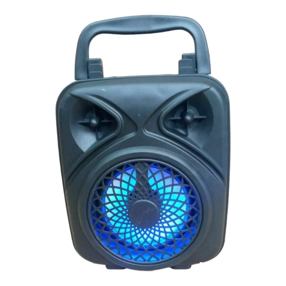 LS-3300 Μίνι Ασύρματο Φορητό Ηχείο Bluetooth 3″ με LED Φωτισμό - Μαύρο