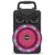 Soonbox S29 Φορητό Ηχείο Bluetooth 4'' (MIC/FM/SD/USB) με LED RGB Φωτισμό & Μικρόφωνο - Μαύρο/Κόκκινο