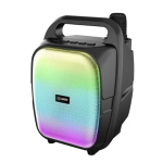 CS-0409 Ασύρματο Φορητό Ηχοσύστημα 4'' Bluetooth 5W Με Μικρόφωνο - Μαύρο