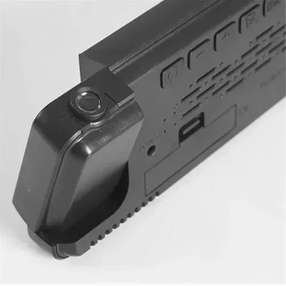 Ψηφιακό Ρολόι LED με Οθόνη Καθρέφτη & Περιστρεφόμενο Προτζέκτορα ένδειξης ώρας SDS-25005 Μαύρο/Πράσινο