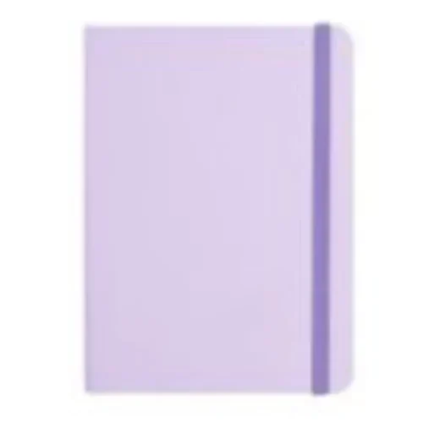 Σημειωματάριο με 96 Λευκά Φύλλα Α5 21x15 cm Stelan 860741 - Μωβ