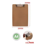 Ντοσιέ με Κλιπ Ανοιχτό Α4 315x225mm Stelan 685817 - Καφέ