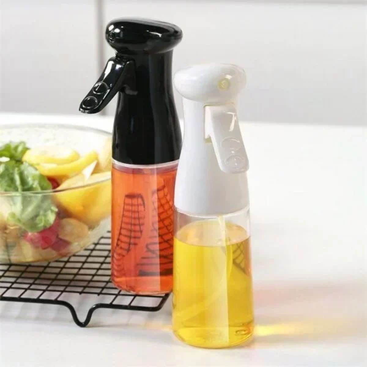 Μπουκάλι - Σπρέι Λαδιού 220ml Μαύρο SDS-25057