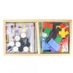Ξύλινο Εκπαιδευτικό Παιχνίδι Tetris puzzle 18x34 cm SDS-26064