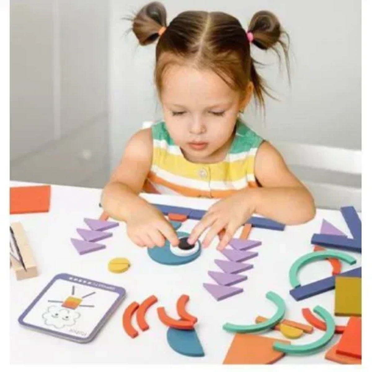 Ξύλινο Εκπαιδευτικό Παιχνίδι 3+ Creative Jigsaw Puzzle SDS-26087