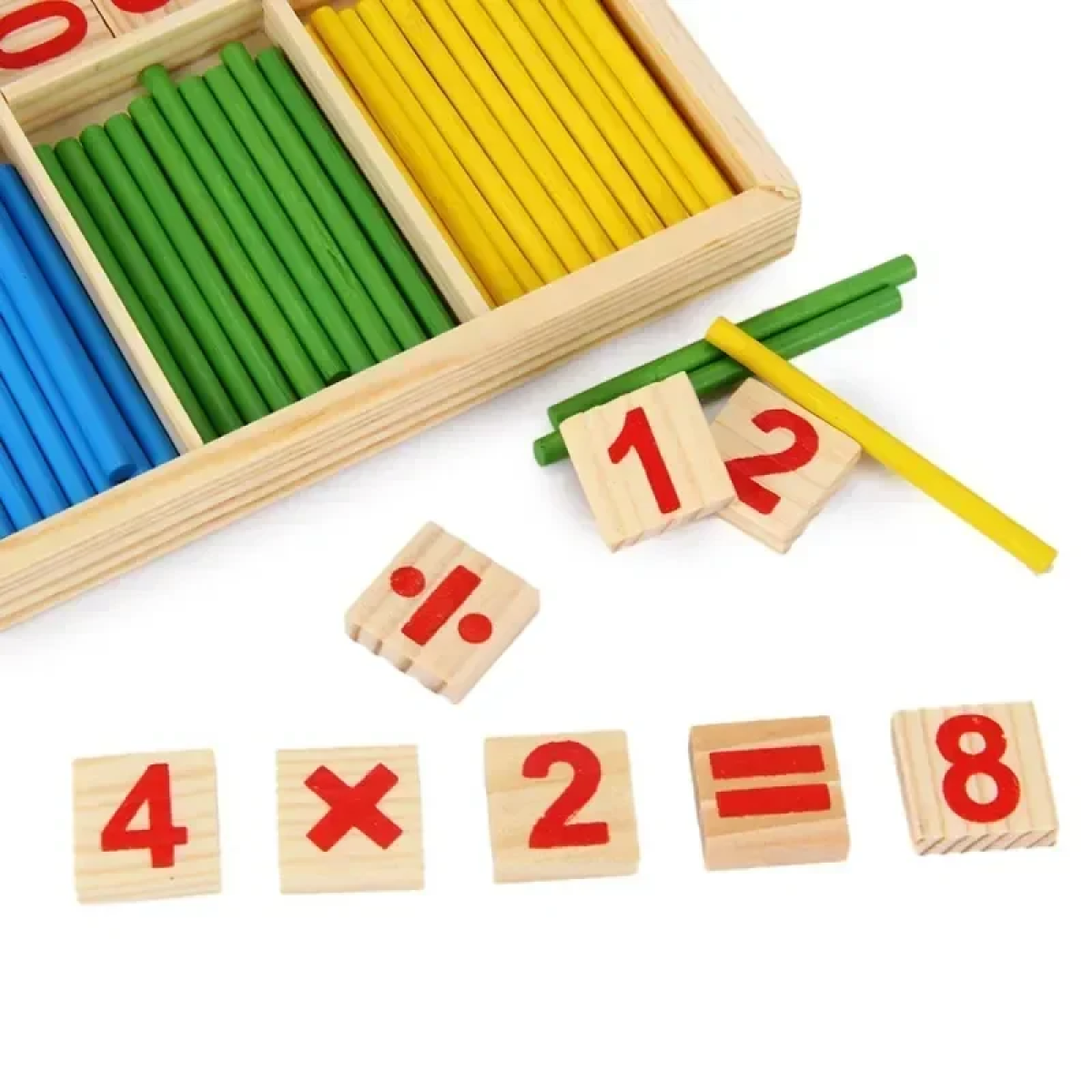 Ξύλινο παιχνίδι μαθηματικών Montessori SDS-26105