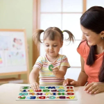Εκπαιδευτικό Ξύλινο Παιδικό Puzzle Σφηνώματα English Alphabet 26pcs για 3+ Ετών SDS-26109