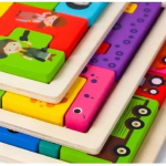 Εκπαιδευτικό Ξύλινο Παιδικό Puzzle 3D 22.5x15 cm Επαγγέλματα SDS-261116