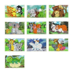 Εκπαιδευτικό Ξύλινο Παιδικό Puzzle Σφηνώματα 22x15 cm SDS-26122 Bear Family