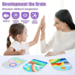 Ξύλινο Παιδικό Puzzle 3D 22.7x17.2 cm SDS-26123