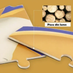 Βιβλίο 2 σε 1 Ζωγραφική & Μαγνητικό Puzzle 30x23 cm SDS-26135 Ζώα της Ζούγκλας