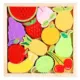 Εκπαιδευτικό Ξύλινο Παιδικό Puzzle 3D 16.6x16 cm SDS-26133 Φρούτα