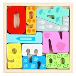 Εκπαιδευτικό Ξύλινο Παιδικό Puzzle 3D 16.6x16 cm SDS-26133 Αριθμοί