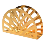 Μεταλλική Θήκη για Χαρτοπετσέτες 9x13x4cm 21777 Χρυσό
