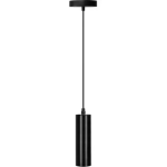 Μεταλλικό Κρεμαστό Φωτιστικό Οροφής GU10 20cm MAX35W Μαύρο Aigostar