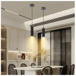 Μεταλλικό Κρεμαστό Φωτιστικό Οροφής GU10 20cm MAX35W Μαύρο Aigostar