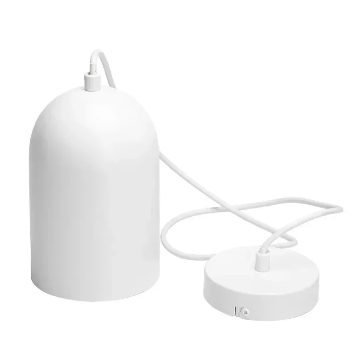 Μεταλλικό Κρεμαστό Φωτιστικό Οροφής E27 MAX 40W Λευκό Aigostar