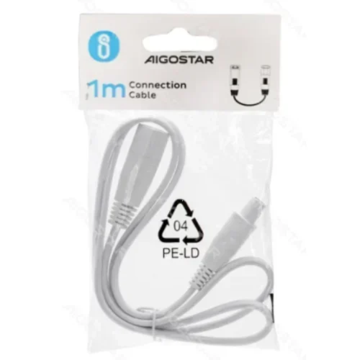 Καλώδιο Σύνδεσης 1m για LED purification Λάμπες σε σακουλάκι Aigostar