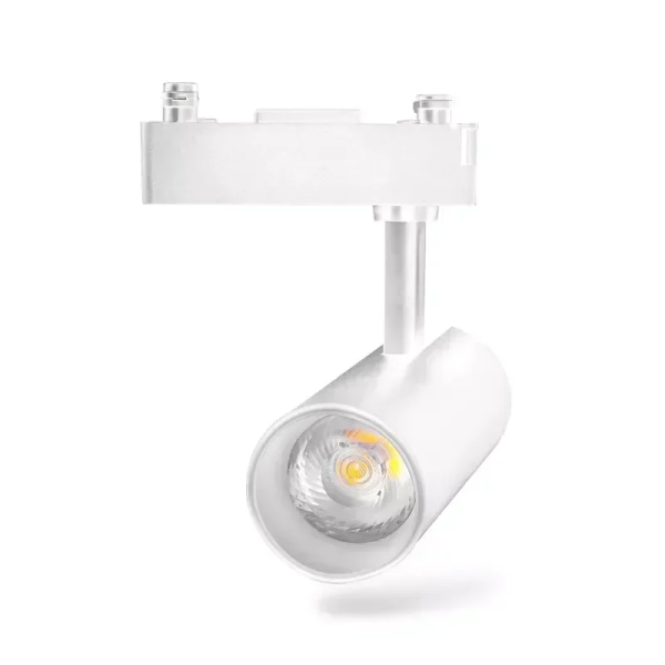 Φωτιστικό LED Σποτ Ράγας (Track Light) 2 καλωδίων 10W Φυσικό Λευκό 4000K Aigostar - Λευκό