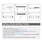 Φωτιστικό LED Σποτ Ράγας (Track Light) 2 καλωδίων 10W Ψυχρό Λευκό 6500K Aigostar - Λευκό