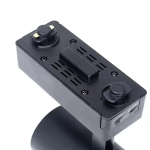 Φωτιστικό LED Σποτ Ράγας (Track Light) 2 καλωδίων 15W Φυσικό Λευκό 4000K Aigostar - Μαύρο