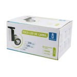 Φωτιστικό Σποτ LED Ράγας (Track Light) 3 καλωδίων 33W 4000K Aigostar