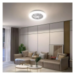 Aigostar Ανεμιστήρας Οροφής 60W Φ49cm Φως Led 3000-6500K με Τηλεχειριστήριο