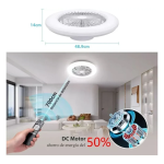 Aigostar Ανεμιστήρας Οροφής 60W Φ49cm Φως Led 3000-6500K με Τηλεχειριστήριο
