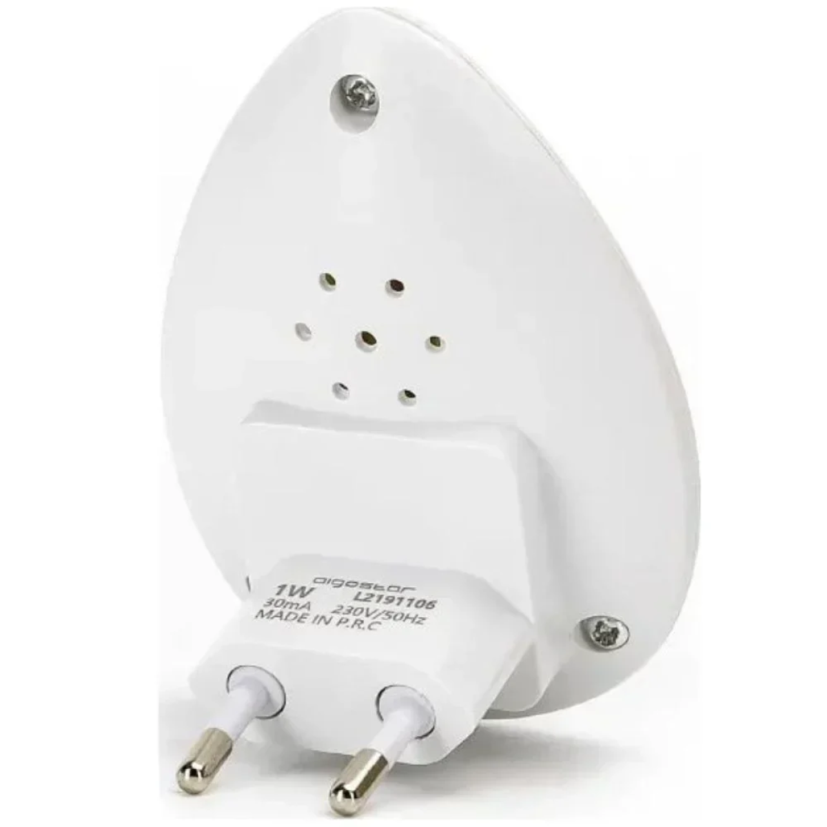 Aigostar Φωτάκι Led Νυκτός 1W με Διακόπτη Λευκό