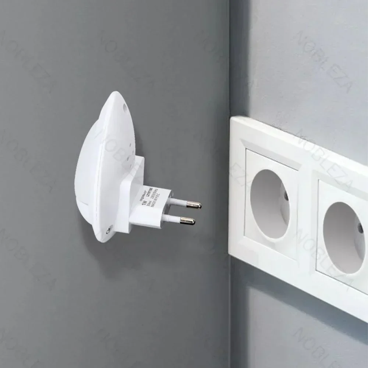 Aigostar Φωτάκι Led Νυκτός 1W με Διακόπτη Λευκό
