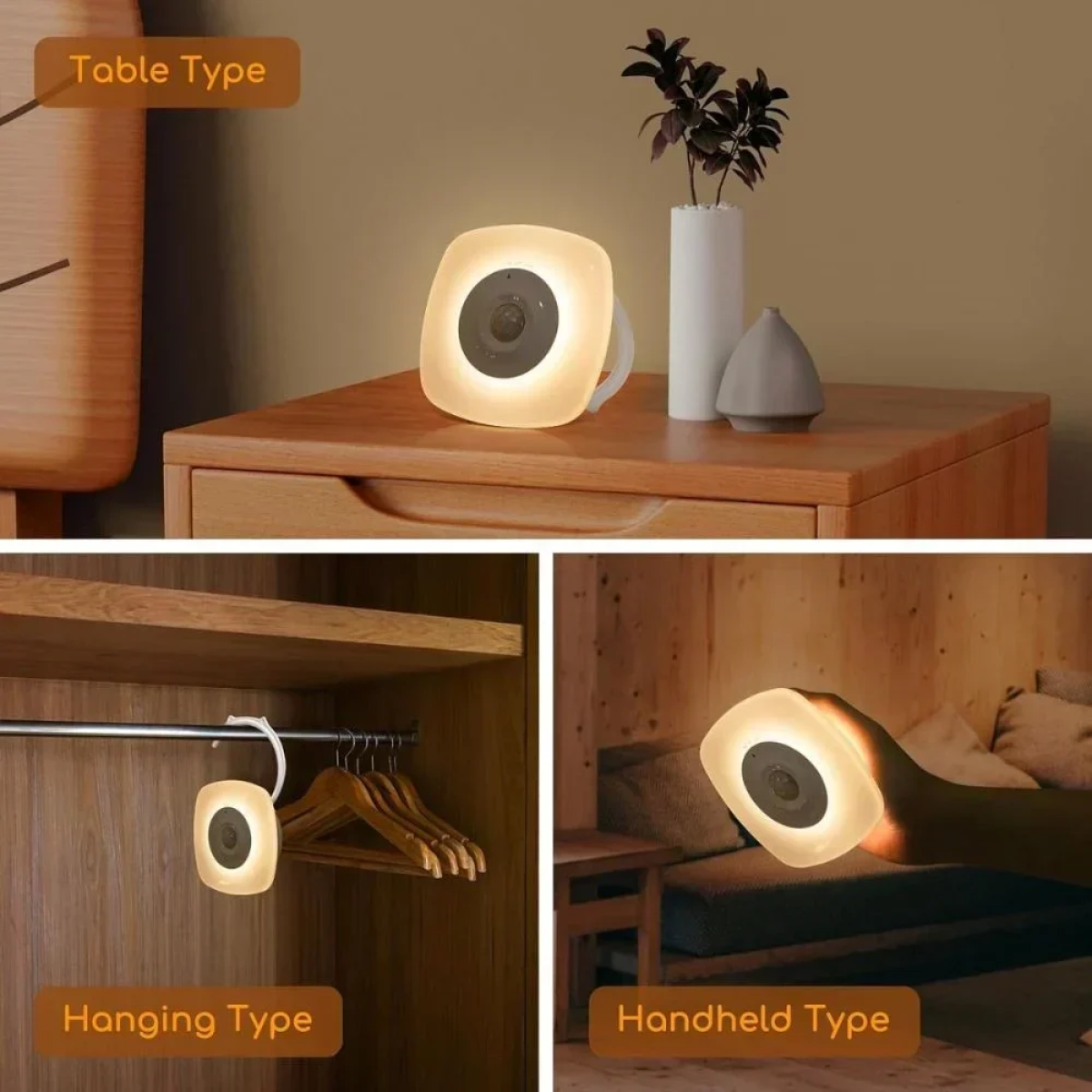 Aigostar Φωτάκι Νυκτός LED με Αισθητήρα Λευκό