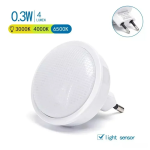 Aigostar Φωτάκι Νυκτός LED Πρίζας 0.3W 3000K - 6500K