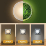 Aigostar Φωτάκι Νυκτός LED Πρίζας 0.3W με Φωτοκύτταρο